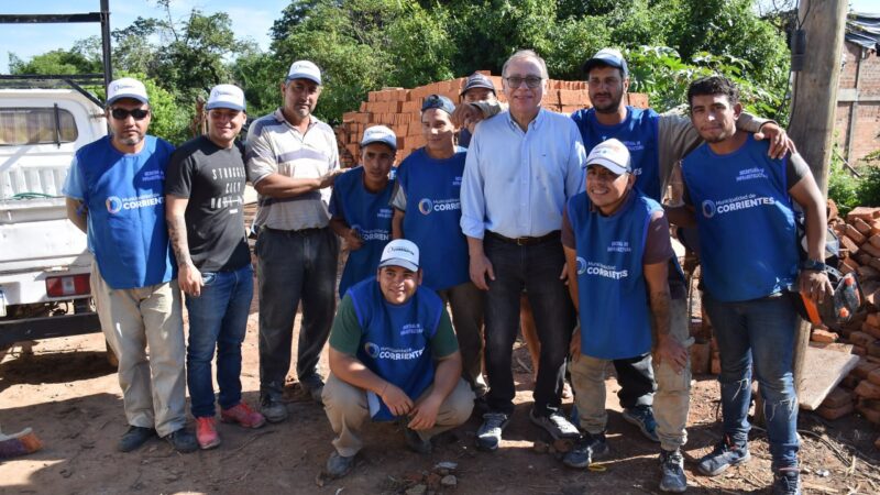 TASSANO SUPERVISÓ EL AVANCE DE OBRA DEL PUENTE VERDE QUE BRINDARÁ MEJORAS EN LA TRANSITABILIDAD DE DOS BARRIOS