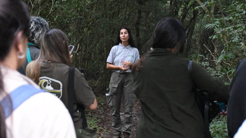LA MUNICIPALIDAD LANZA CAPACITACIÓN PARAGUÍAS DE NATURALEZA DE LA RESERVA SANTA CATALINA